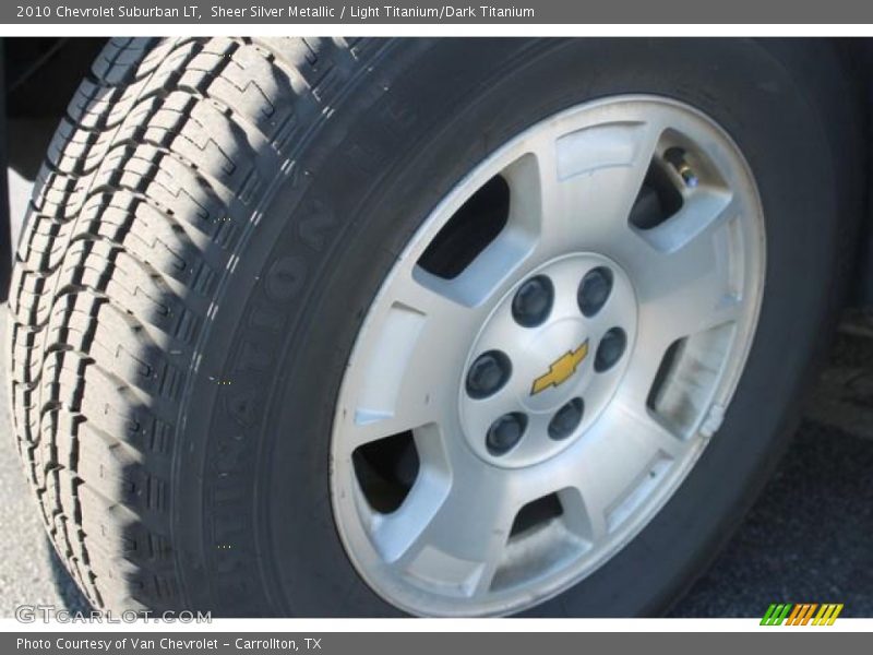 Sheer Silver Metallic / Light Titanium/Dark Titanium 2010 Chevrolet Suburban LT