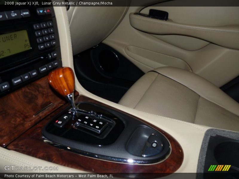 Lunar Grey Metallic / Champagne/Mocha 2008 Jaguar XJ XJ8