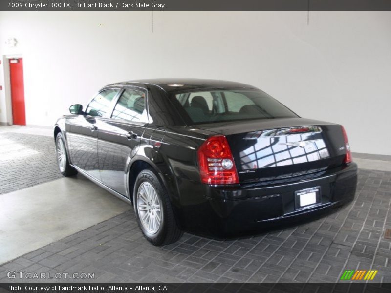 Brilliant Black / Dark Slate Gray 2009 Chrysler 300 LX