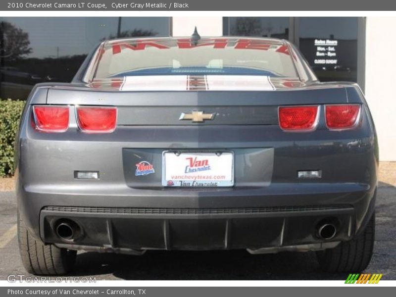 Cyber Gray Metallic / Black 2010 Chevrolet Camaro LT Coupe