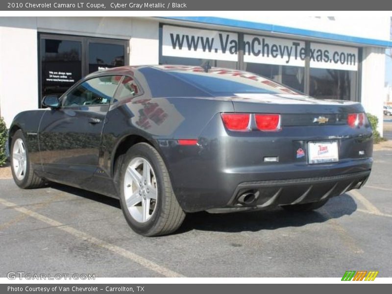 Cyber Gray Metallic / Black 2010 Chevrolet Camaro LT Coupe