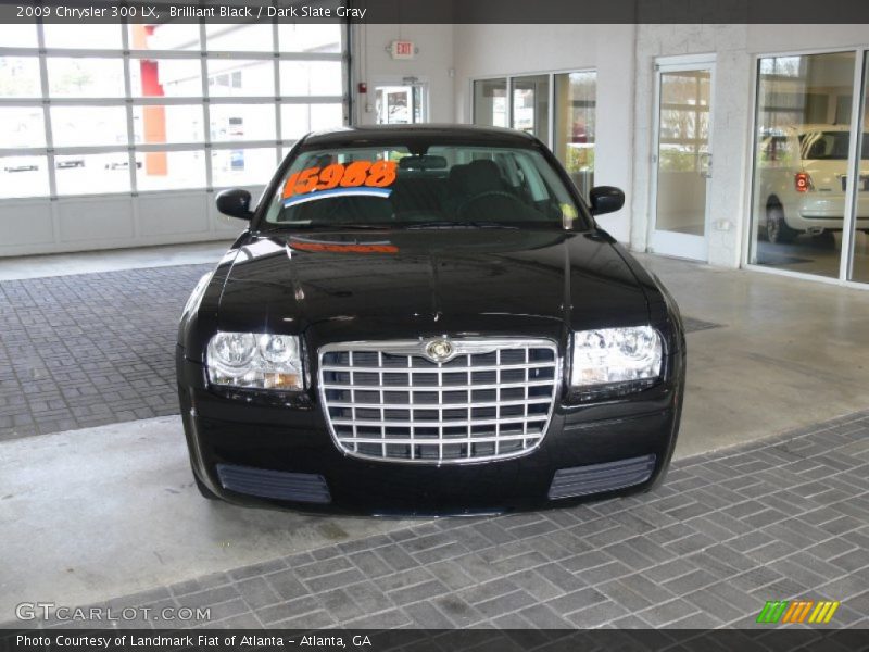 Brilliant Black / Dark Slate Gray 2009 Chrysler 300 LX