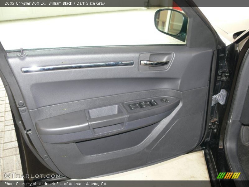 Brilliant Black / Dark Slate Gray 2009 Chrysler 300 LX