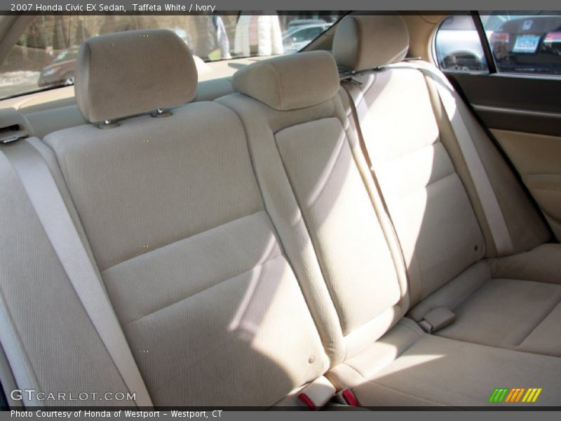 Taffeta White / Ivory 2007 Honda Civic EX Sedan