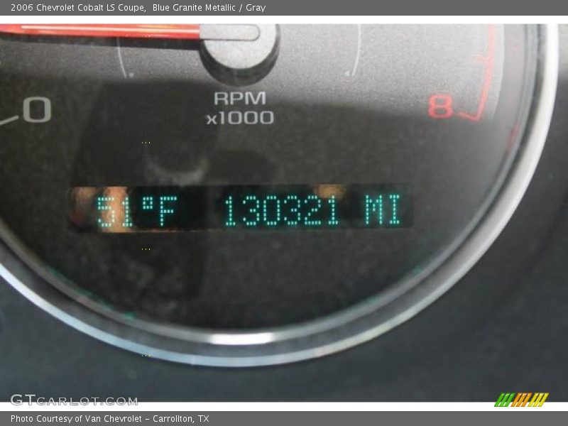 Blue Granite Metallic / Gray 2006 Chevrolet Cobalt LS Coupe