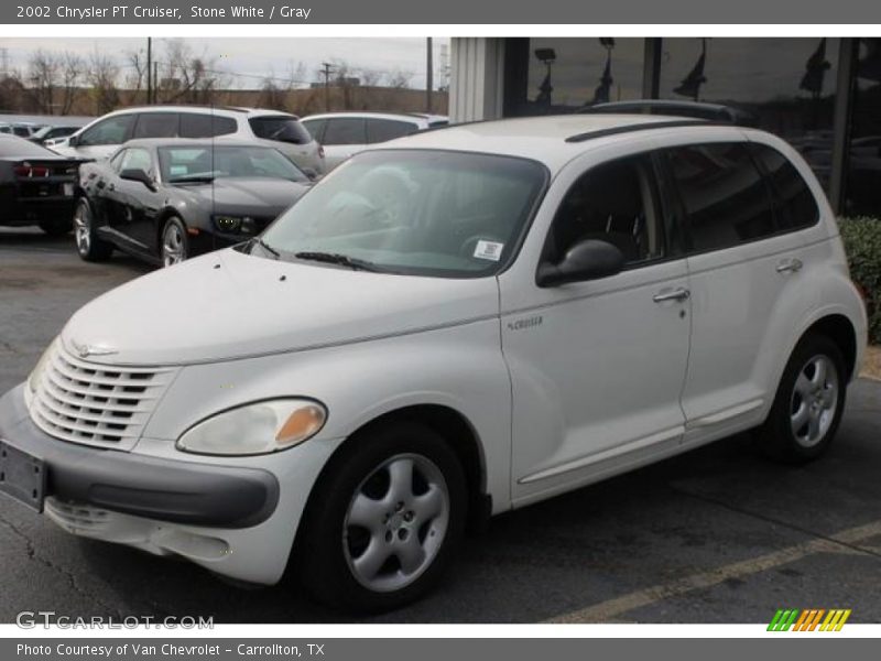 Stone White / Gray 2002 Chrysler PT Cruiser