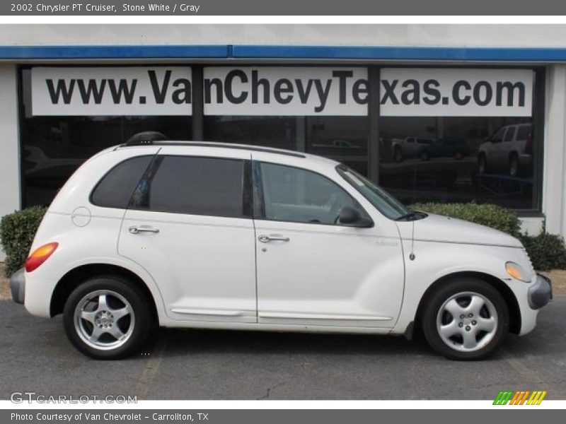 Stone White / Gray 2002 Chrysler PT Cruiser