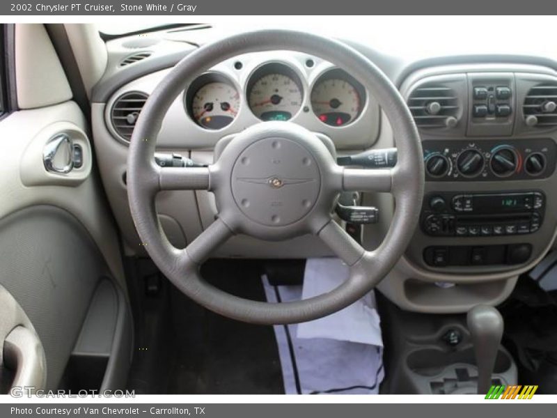 Stone White / Gray 2002 Chrysler PT Cruiser