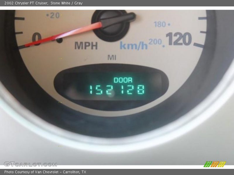 Stone White / Gray 2002 Chrysler PT Cruiser