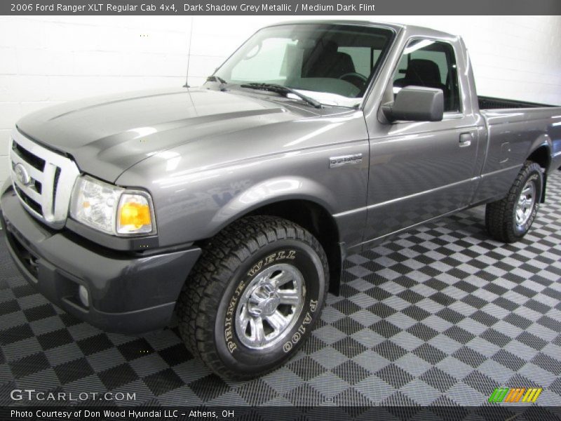 Dark Shadow Grey Metallic / Medium Dark Flint 2006 Ford Ranger XLT Regular Cab 4x4