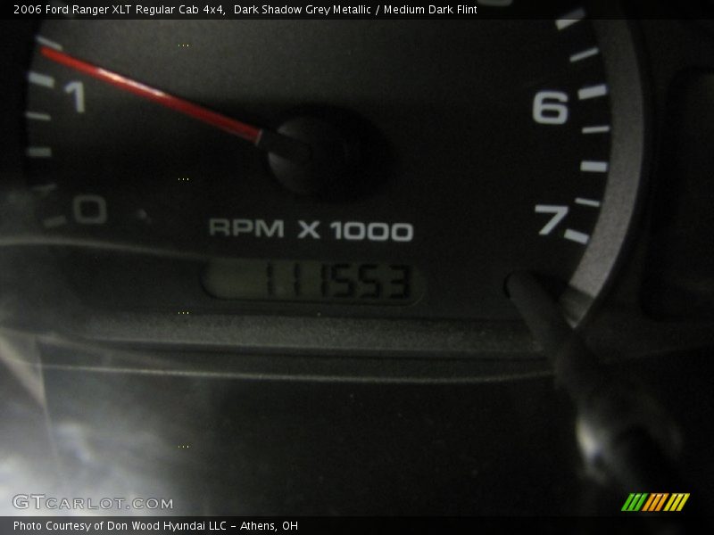 Dark Shadow Grey Metallic / Medium Dark Flint 2006 Ford Ranger XLT Regular Cab 4x4