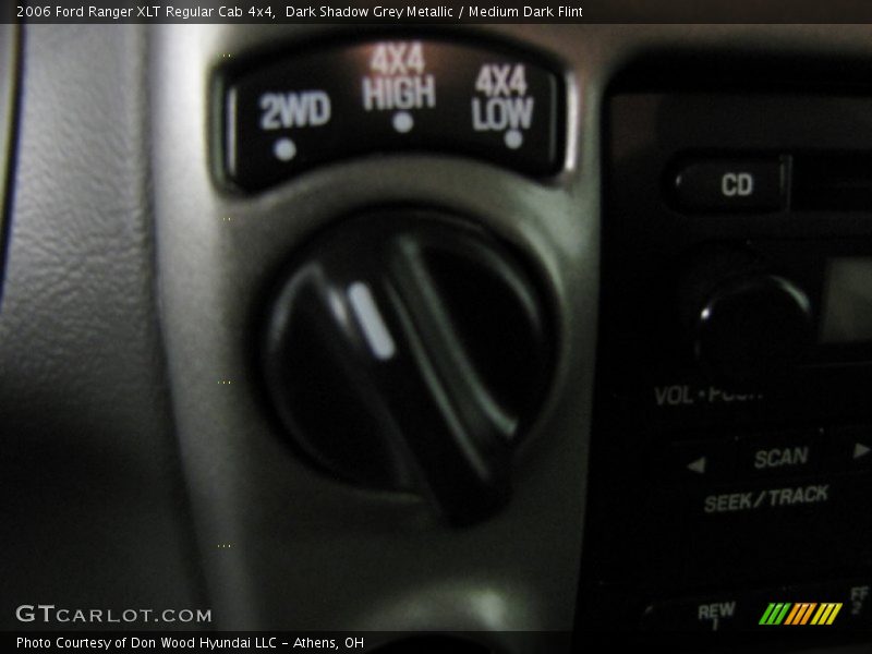 Dark Shadow Grey Metallic / Medium Dark Flint 2006 Ford Ranger XLT Regular Cab 4x4