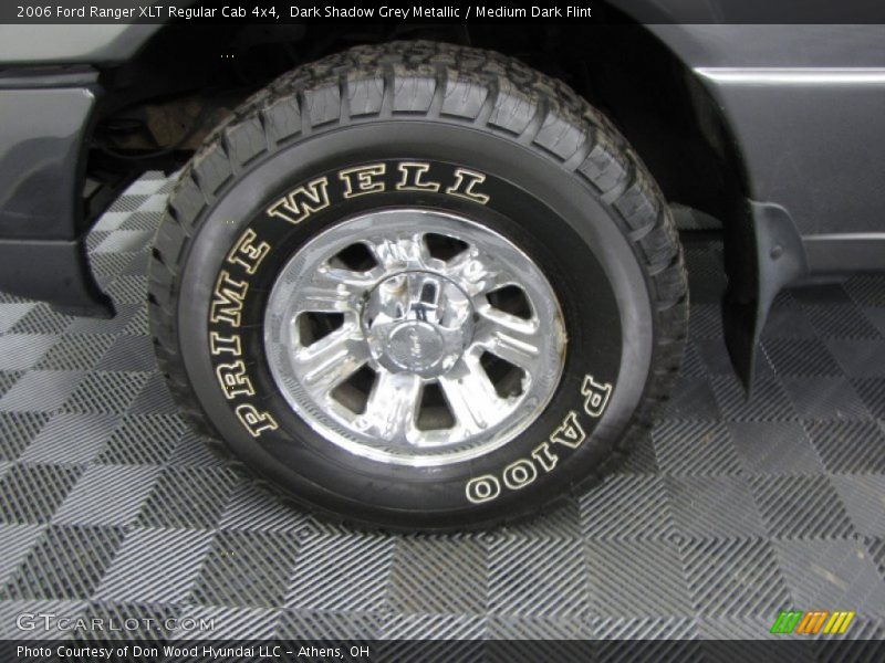 Dark Shadow Grey Metallic / Medium Dark Flint 2006 Ford Ranger XLT Regular Cab 4x4