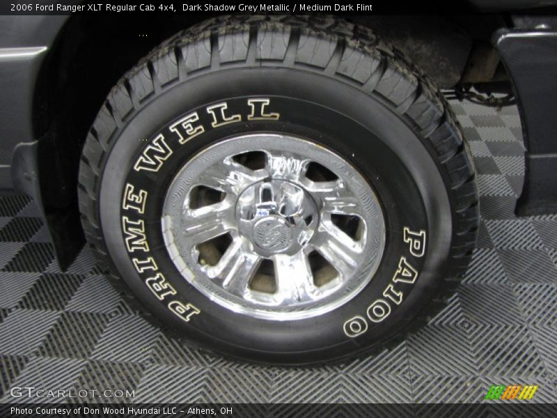 Dark Shadow Grey Metallic / Medium Dark Flint 2006 Ford Ranger XLT Regular Cab 4x4