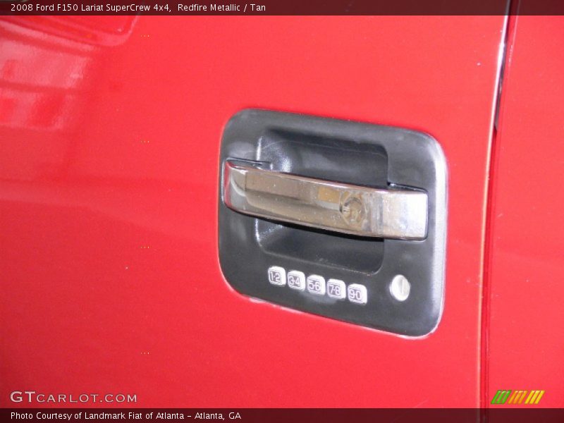 Redfire Metallic / Tan 2008 Ford F150 Lariat SuperCrew 4x4