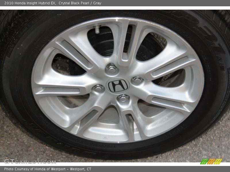 Crystal Black Pearl / Gray 2010 Honda Insight Hybrid EX