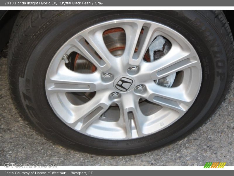 Crystal Black Pearl / Gray 2010 Honda Insight Hybrid EX