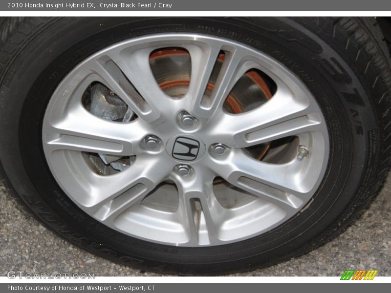 Crystal Black Pearl / Gray 2010 Honda Insight Hybrid EX