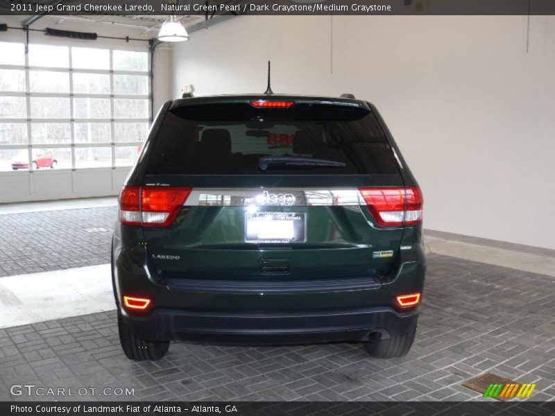 Natural Green Pearl / Dark Graystone/Medium Graystone 2011 Jeep Grand Cherokee Laredo