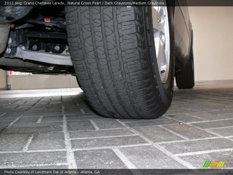 Natural Green Pearl / Dark Graystone/Medium Graystone 2011 Jeep Grand Cherokee Laredo