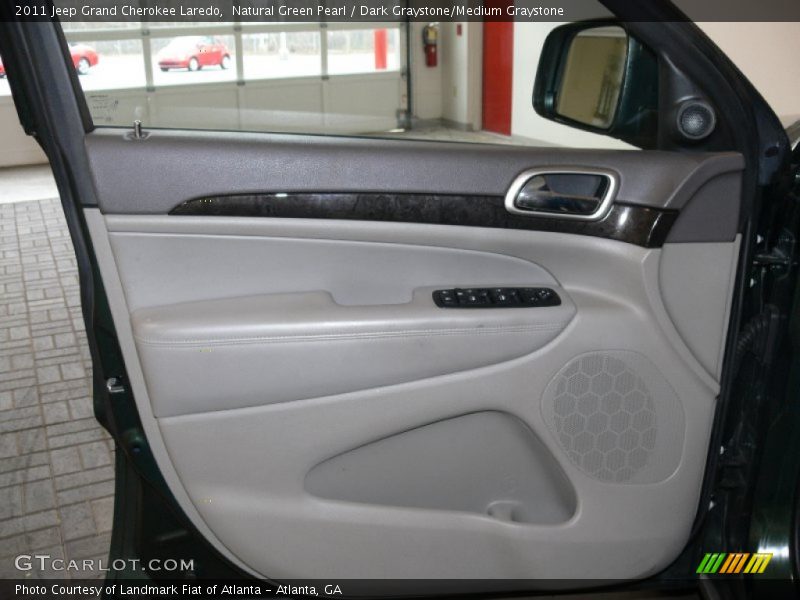 Natural Green Pearl / Dark Graystone/Medium Graystone 2011 Jeep Grand Cherokee Laredo