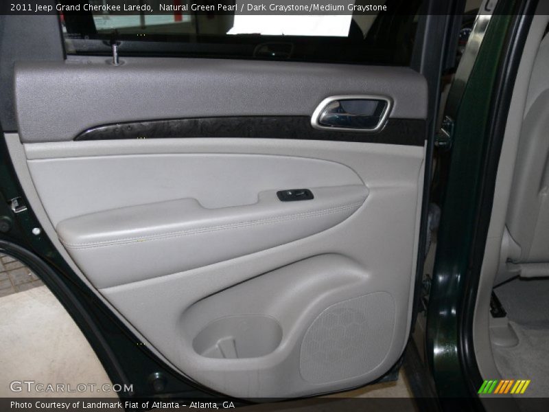Natural Green Pearl / Dark Graystone/Medium Graystone 2011 Jeep Grand Cherokee Laredo
