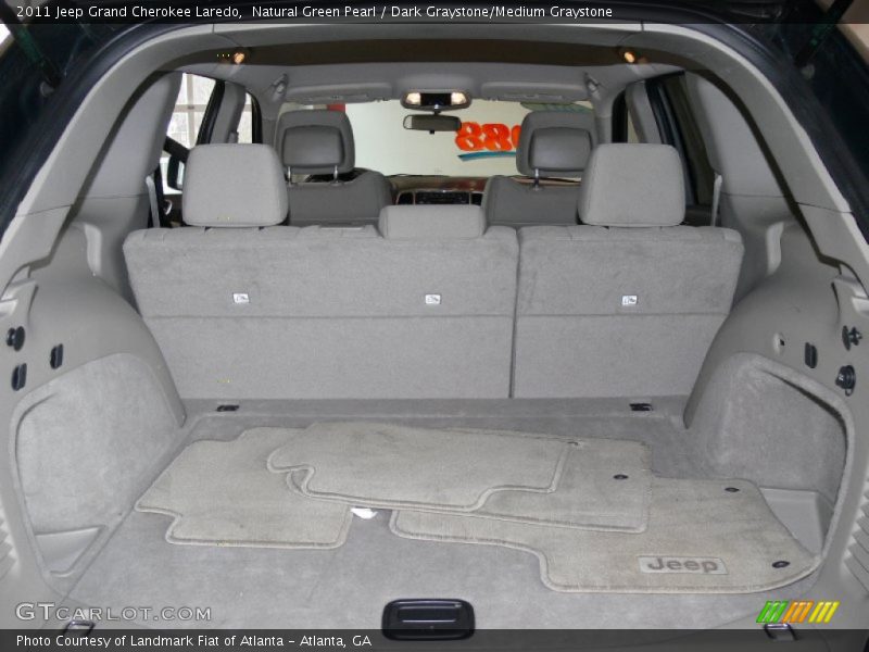 Natural Green Pearl / Dark Graystone/Medium Graystone 2011 Jeep Grand Cherokee Laredo