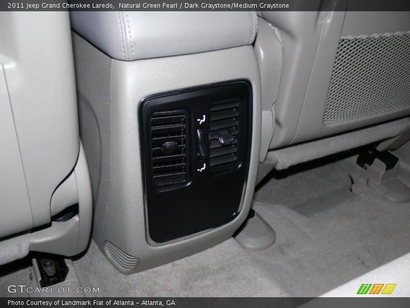 Natural Green Pearl / Dark Graystone/Medium Graystone 2011 Jeep Grand Cherokee Laredo