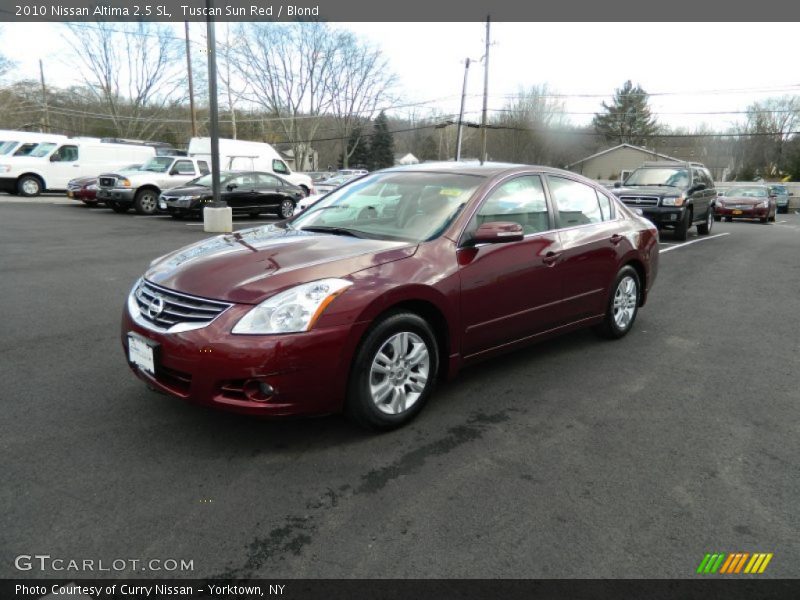 Tuscan Sun Red / Blond 2010 Nissan Altima 2.5 SL
