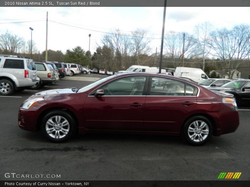 Tuscan Sun Red / Blond 2010 Nissan Altima 2.5 SL