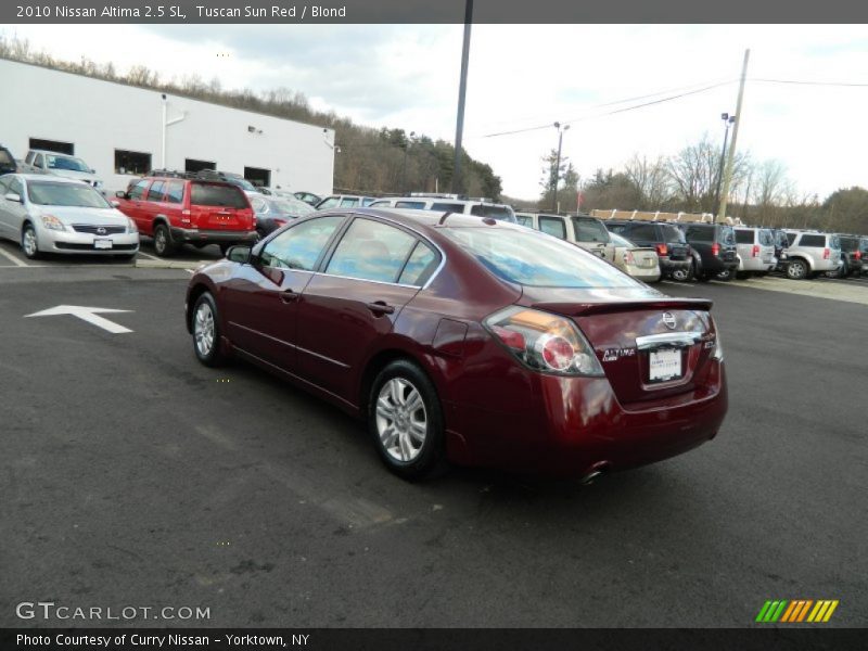 Tuscan Sun Red / Blond 2010 Nissan Altima 2.5 SL