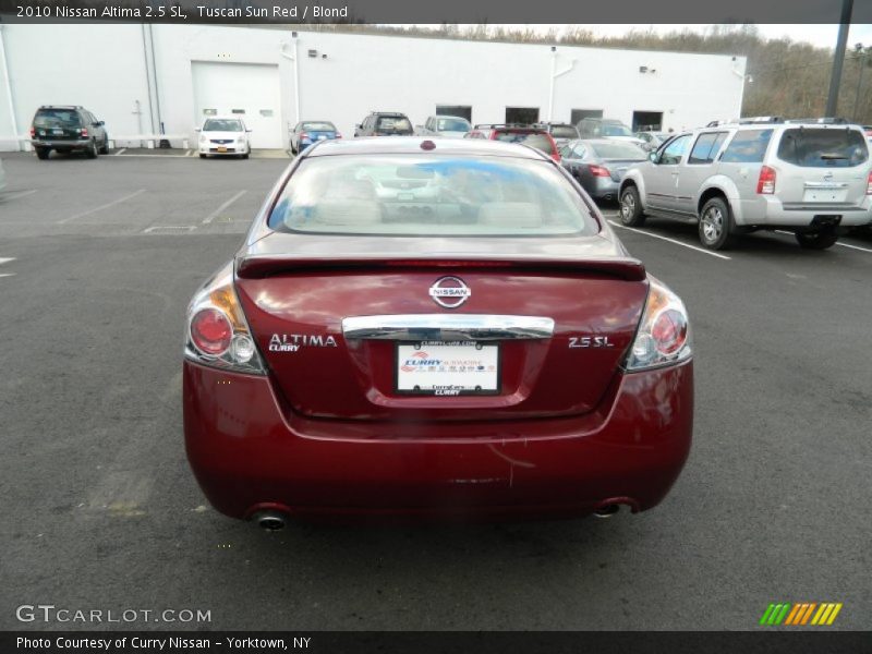 Tuscan Sun Red / Blond 2010 Nissan Altima 2.5 SL