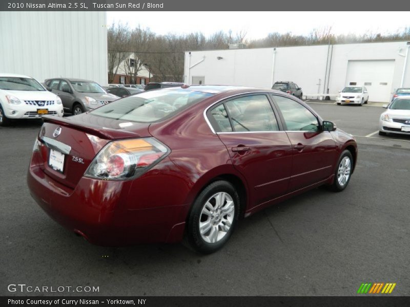 Tuscan Sun Red / Blond 2010 Nissan Altima 2.5 SL