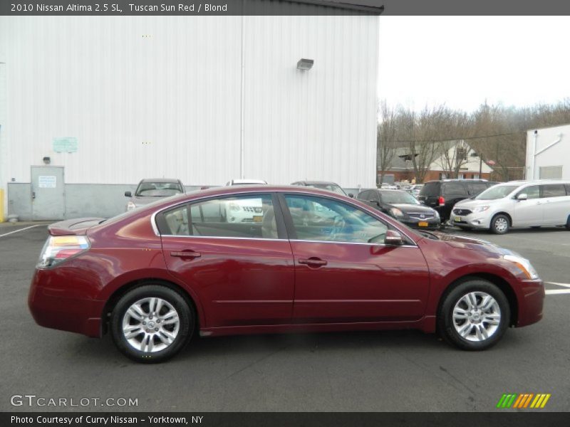 Tuscan Sun Red / Blond 2010 Nissan Altima 2.5 SL