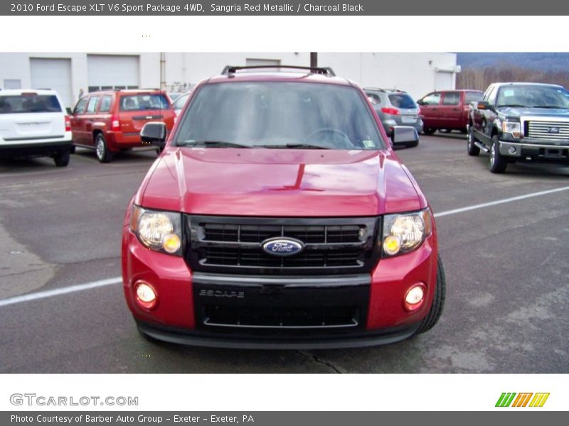  2010 Escape XLT V6 Sport Package 4WD Sangria Red Metallic