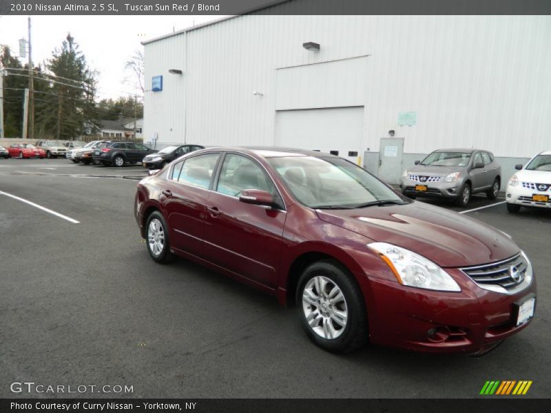 Tuscan Sun Red / Blond 2010 Nissan Altima 2.5 SL