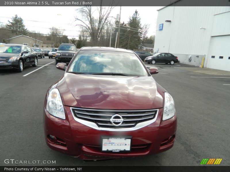 Tuscan Sun Red / Blond 2010 Nissan Altima 2.5 SL
