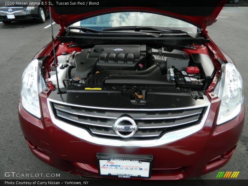 Tuscan Sun Red / Blond 2010 Nissan Altima 2.5 SL