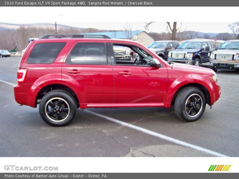  2010 Escape XLT V6 Sport Package 4WD Sangria Red Metallic