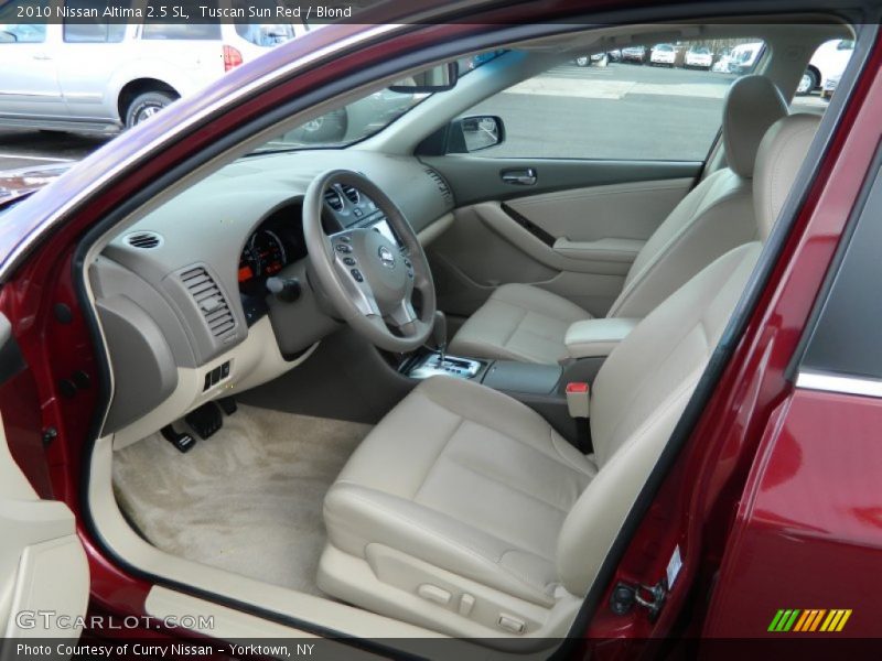 Tuscan Sun Red / Blond 2010 Nissan Altima 2.5 SL