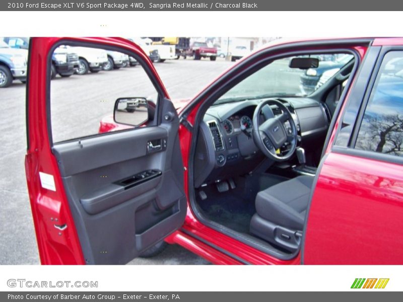 Sangria Red Metallic / Charcoal Black 2010 Ford Escape XLT V6 Sport Package 4WD