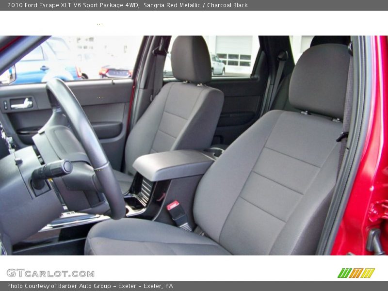 Sangria Red Metallic / Charcoal Black 2010 Ford Escape XLT V6 Sport Package 4WD