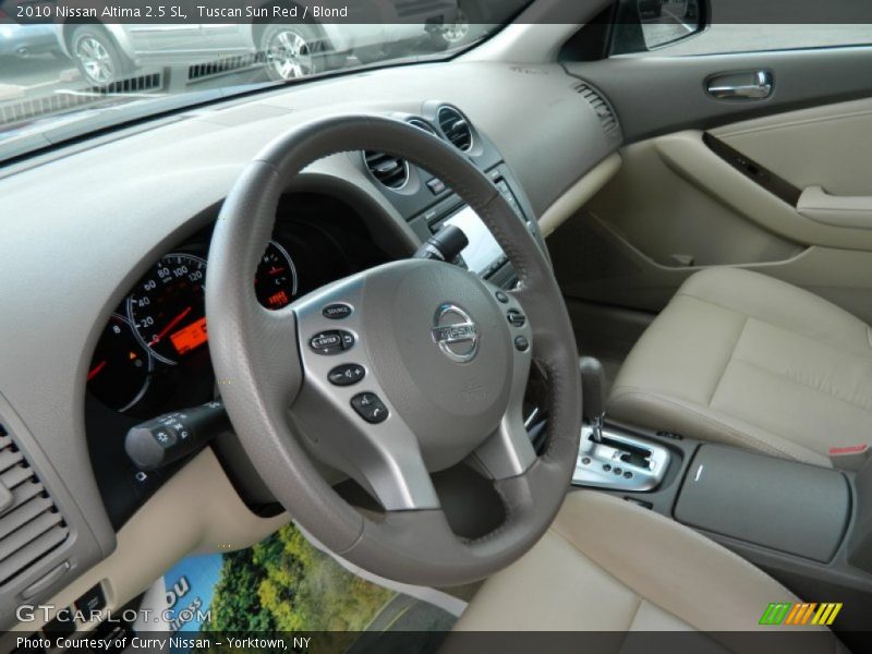 Tuscan Sun Red / Blond 2010 Nissan Altima 2.5 SL