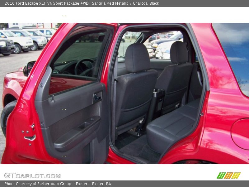 Sangria Red Metallic / Charcoal Black 2010 Ford Escape XLT V6 Sport Package 4WD