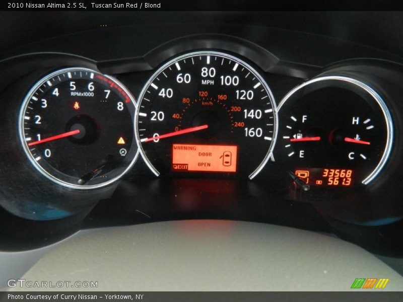Tuscan Sun Red / Blond 2010 Nissan Altima 2.5 SL
