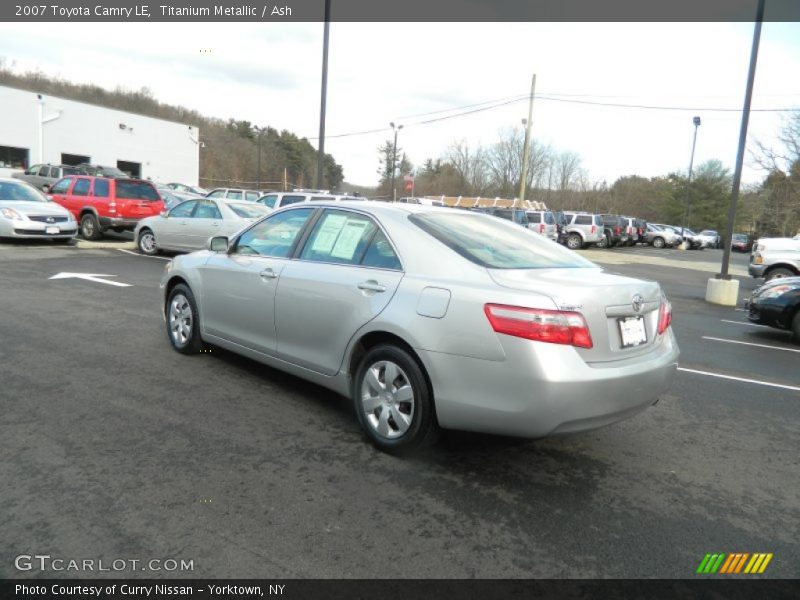 Titanium Metallic / Ash 2007 Toyota Camry LE