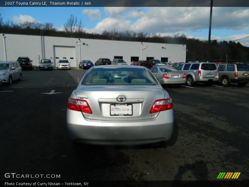 Titanium Metallic / Ash 2007 Toyota Camry LE