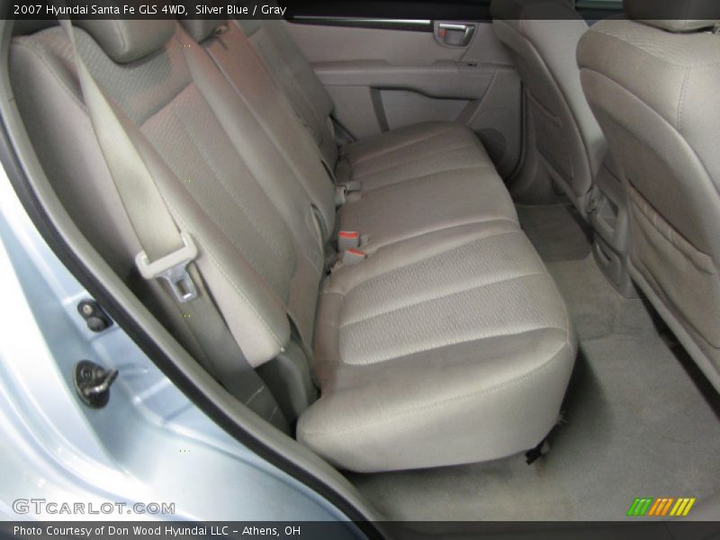Silver Blue / Gray 2007 Hyundai Santa Fe GLS 4WD