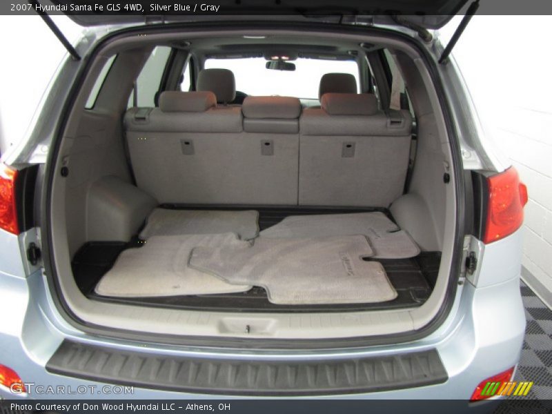 Silver Blue / Gray 2007 Hyundai Santa Fe GLS 4WD