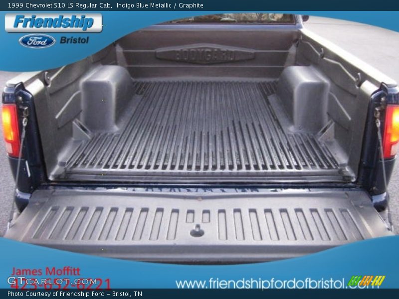 Indigo Blue Metallic / Graphite 1999 Chevrolet S10 LS Regular Cab